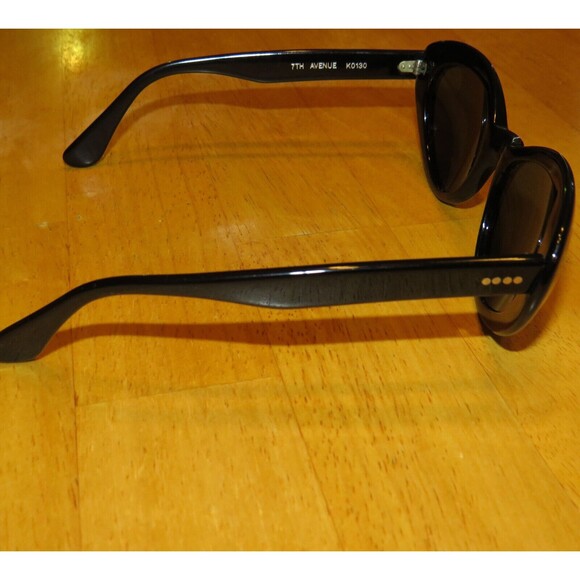 DKNY Vintage 7th Avenue Black Cat Eye Sunglasses main image 5